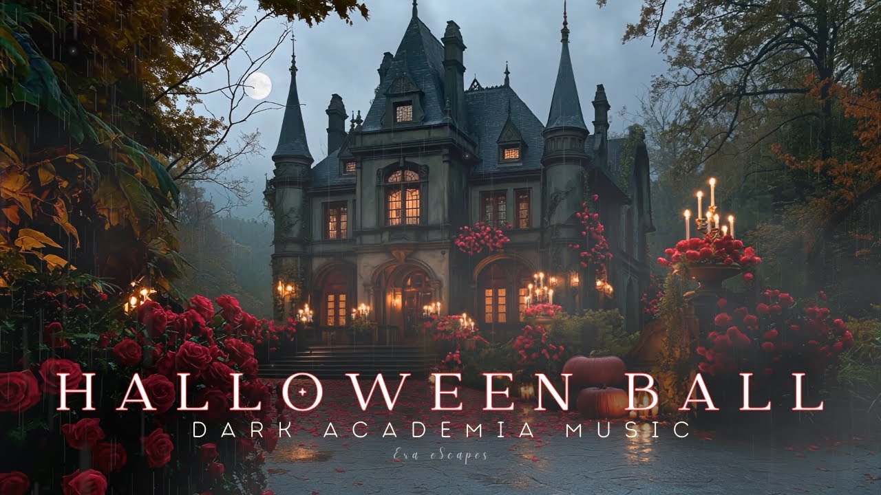 Step inside a Vampire Masquerade Ball | Dark Academia Gothic Music for Halloween, Study & Relaxation