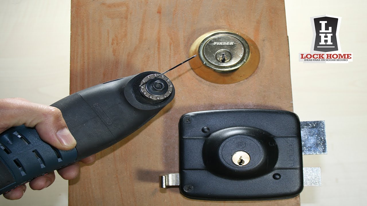 Como hacer una ganzúa con una multiherramienta oscilante