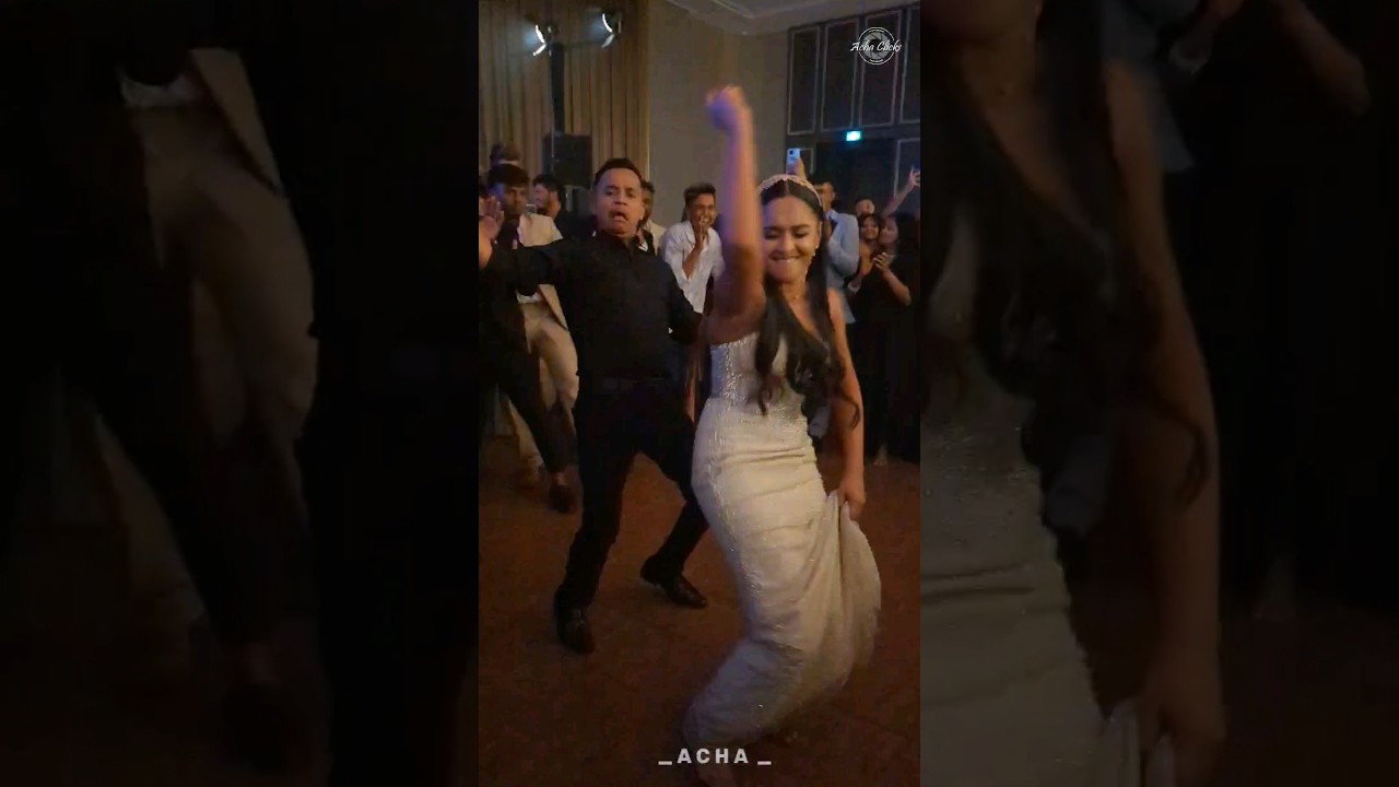 ඒ දෙන්නාගේ ඩාන්ස් එක...😂❤️🥰 Ashen & Sheenadi 💝 #ashen #love #viral #weading #dance #beautiful #girl
