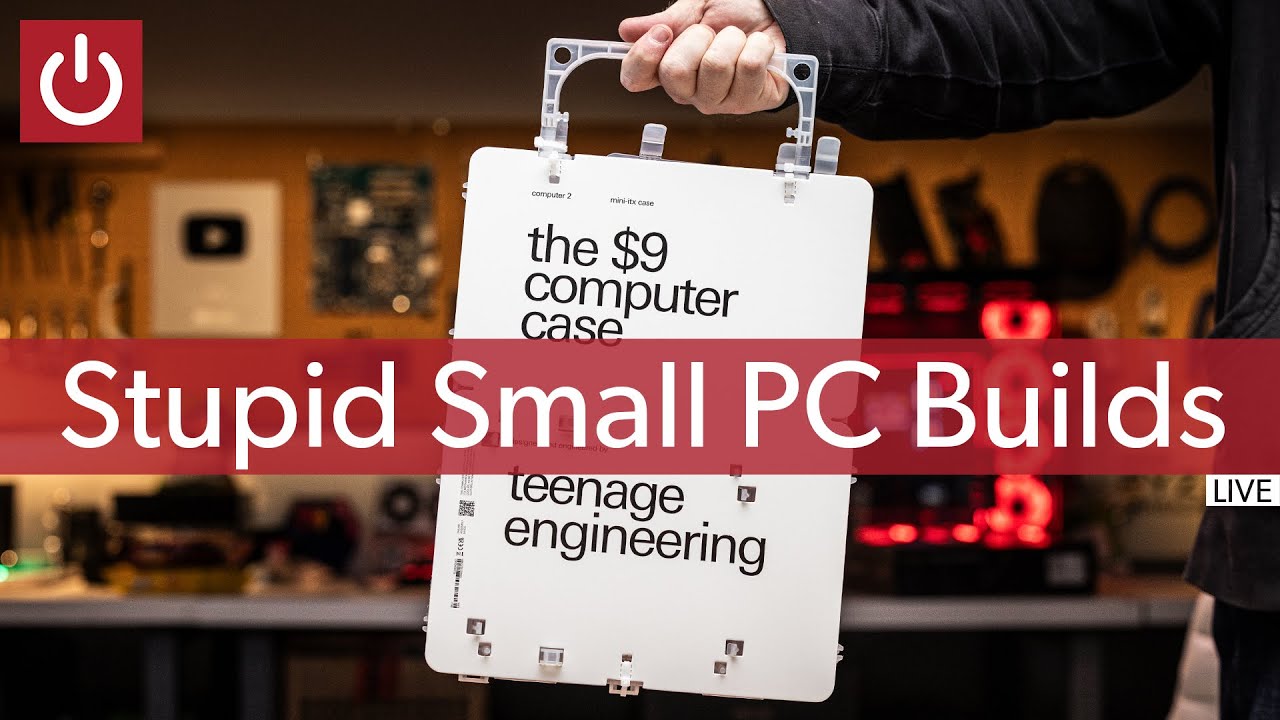Watch Us Build In This Free, Tiny PC Case & More - LIVE
