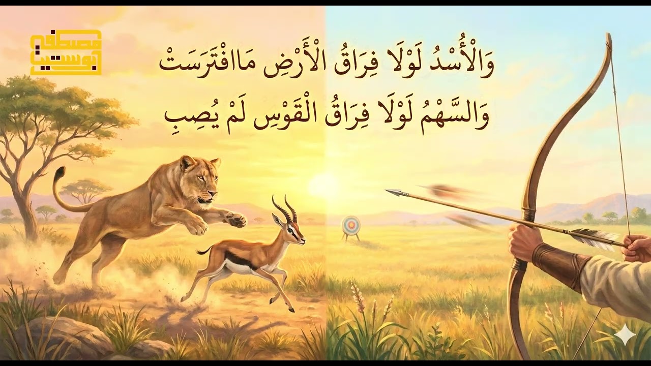 أبيات الإمام الشافعي - سافر تجد عوضا عمن تفارقه (بصوت: مصطفى أبوستيت) 