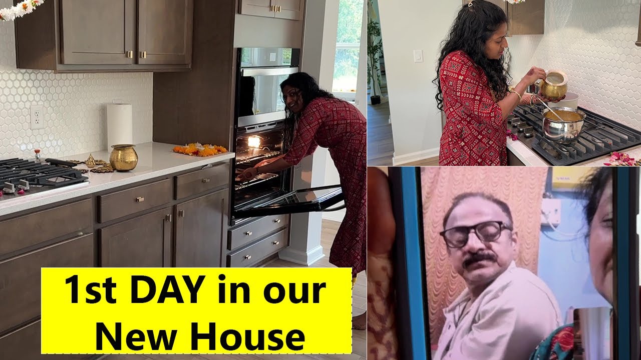 Home tour for AMMA APPA🏠1st Day ~Cant believe this is Our Own house 