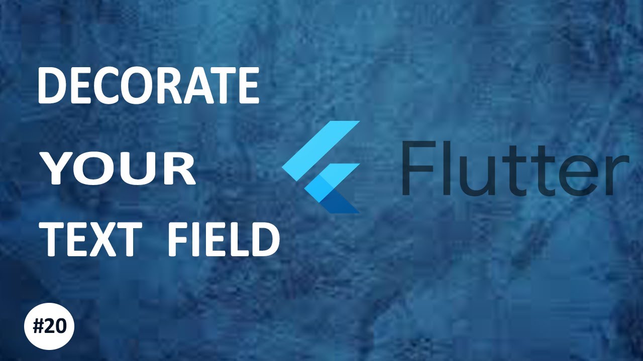 #20 Flutter - TextStyle & TextField Decoration || Styling of Textfield in flutter || Code Flipper
