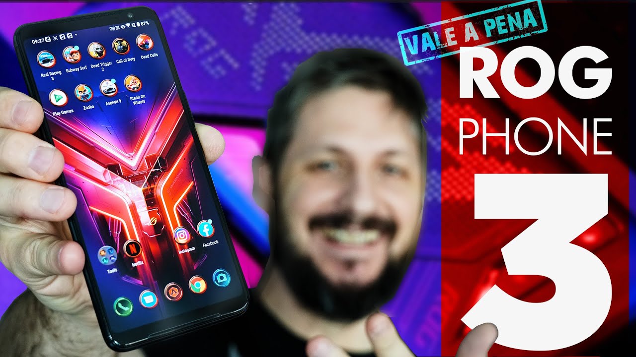 Testamos o ROG Phone 3: Unboxing e primeiras impressões