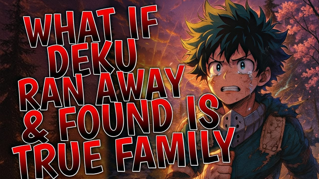 What If Deku Ran Away And Found His True Family | Part 1
