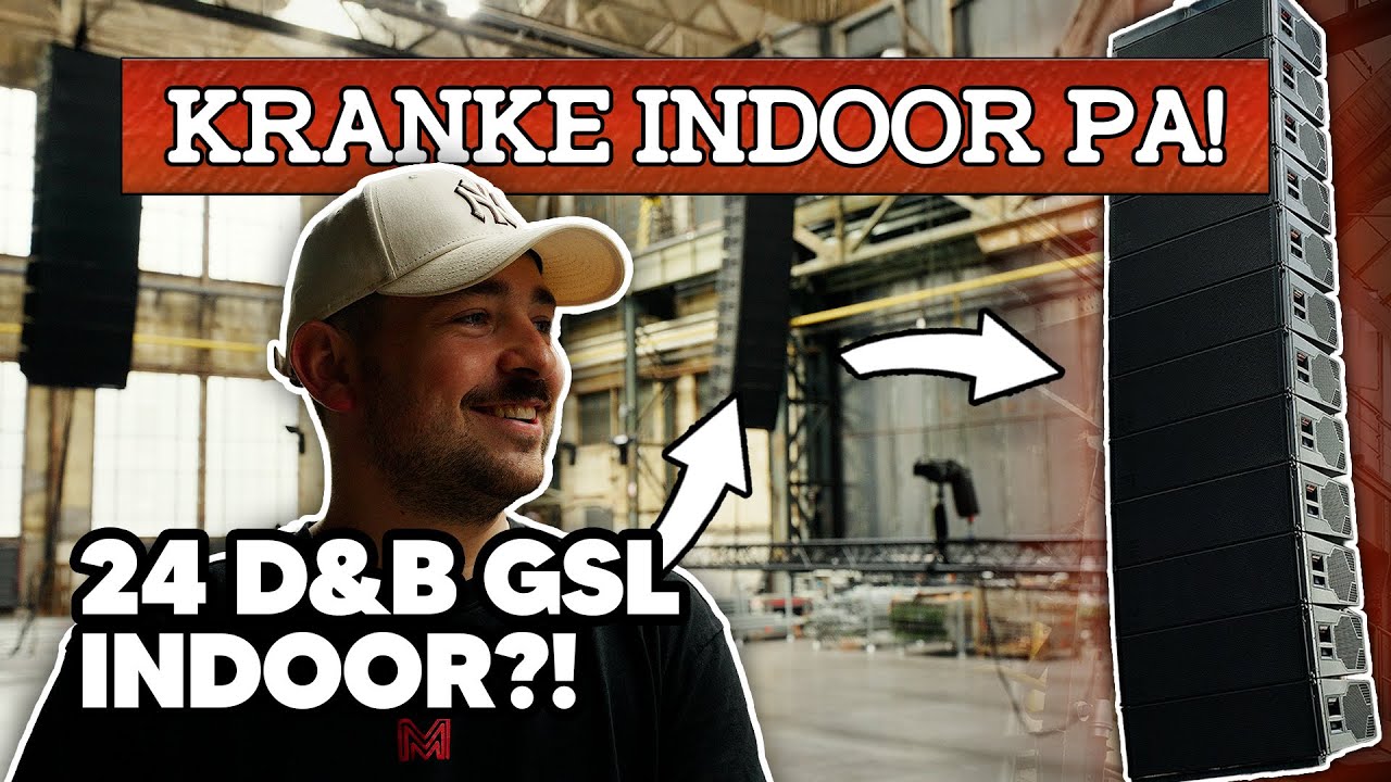 Wie viel PA ist zu viel? - 24 D&B GSL INDOOR? - MOON Veranstaltungstechnik
