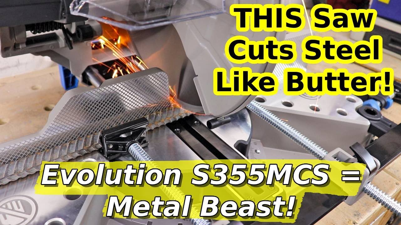 Эта отрезная пила по металлу просто поразила меня — полный тест Evolution S355MCS