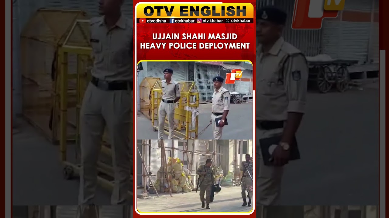 Ujjain Shahi Masjid Area Remains Peaceful, Police Deployment Continues | OTV