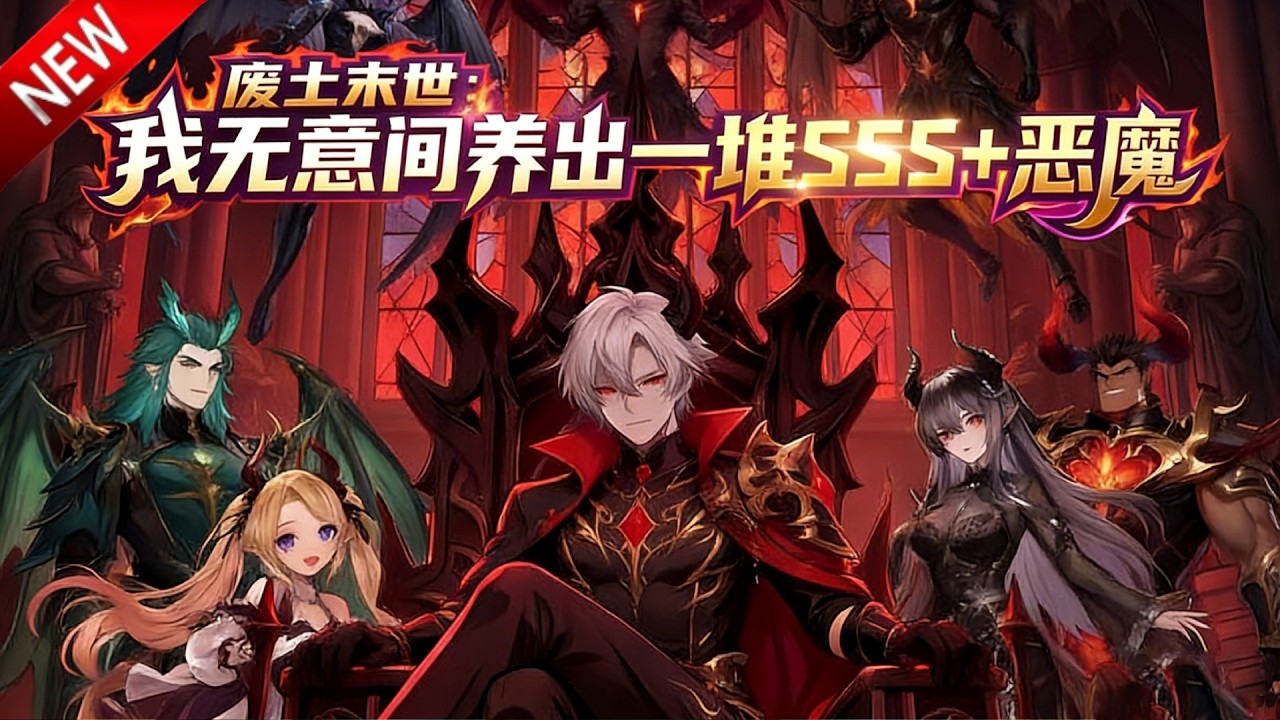 💥【新番上线】许金重生为废土世界的恶魔之王，却绑定了荒诞的“恶魔之神系统”——必须引导手下恶魔向善才能变强！《废土末世：我无意间养出一堆SSS+恶魔》全集 Multi SUB#热血 #漫剧 #动漫魔女