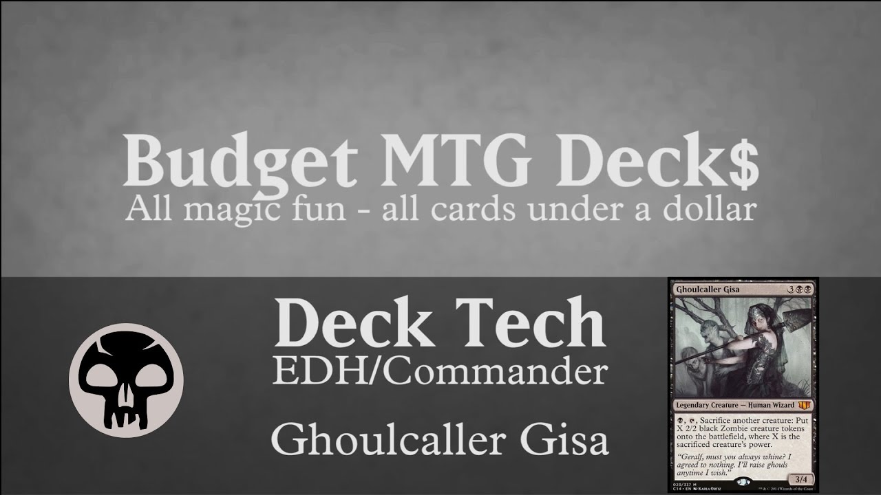 Budget Ghoulcaller Gisa - EDH / Commander - ZOMBIE TRIBAL