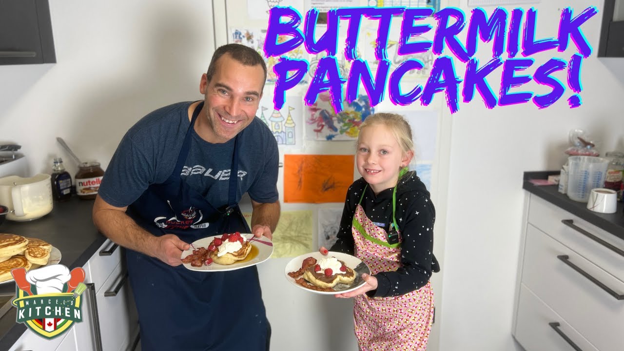 Fluffige Buttermilch Pancakes!
