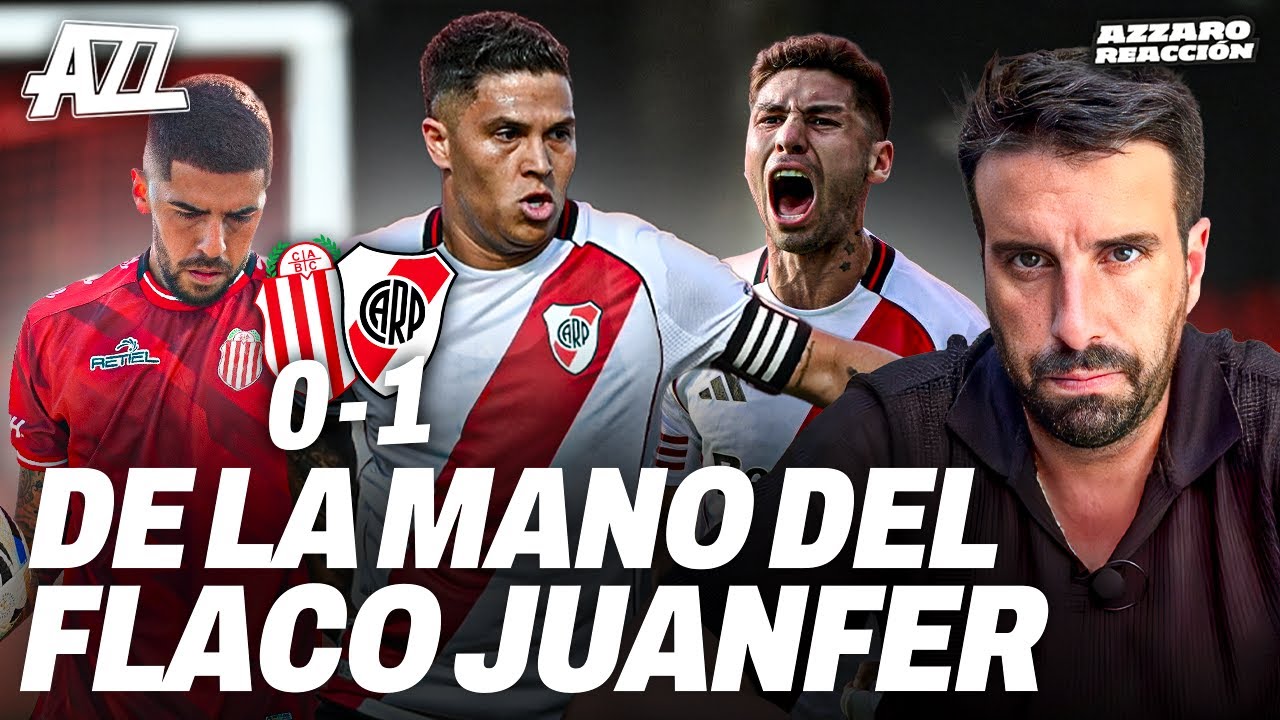 AZZARO REACCIÓN - RIVER LE GANÓ 1-0 A BARRACAS CENTRAL EN SU DEBUT EN EL TORNEO APERTURA