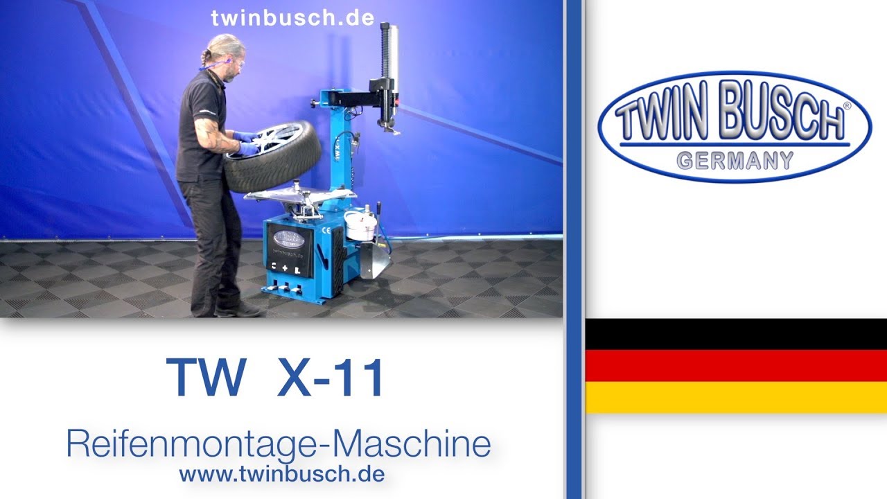 TW X-11 : Reifenmontage-Maschine von TWIN BUSCH®