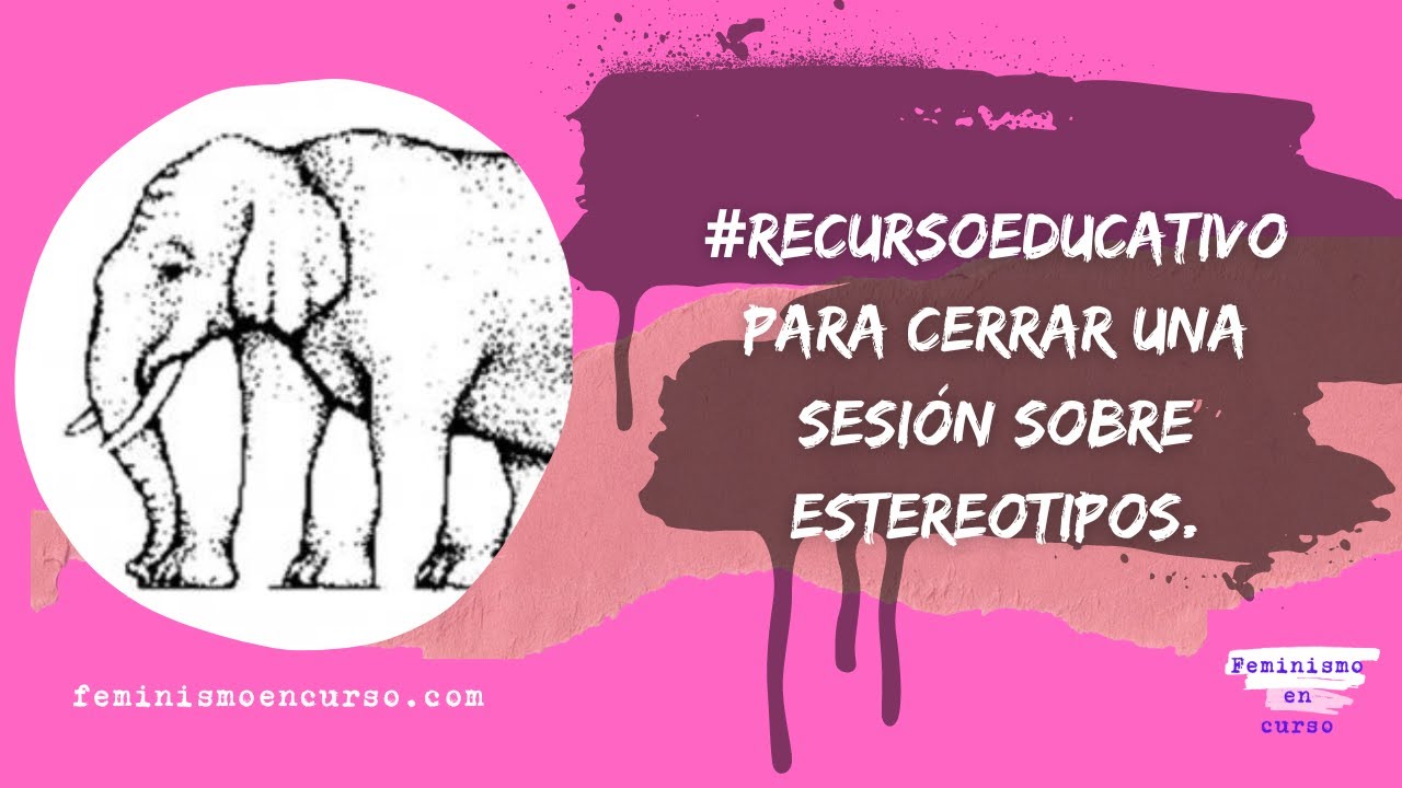 Un recurso educativo para cerrar una sesión sobre estereotipos de género.