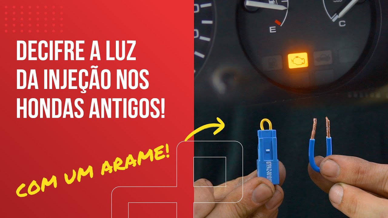 Luz do CHECK ENGINE? Decifre *DE GRAÇA* o erro do HONDA CIVIC! (1992 a 2000)
