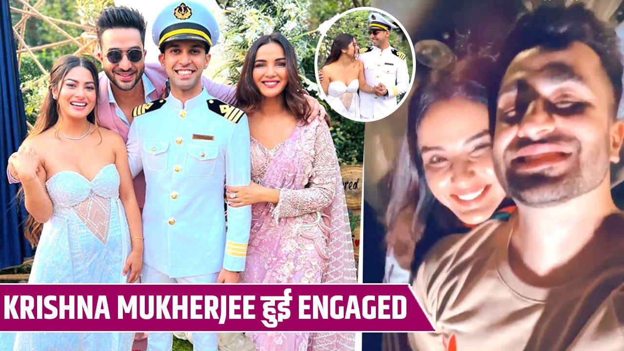 Krishna Mukherjee Hui Apne Boyfriend Chirag ButliWala Sang Engaged, Aly Goni Hue Emotional