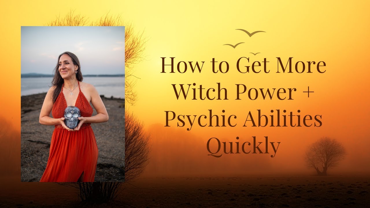 🧿How To Get More Witch Power and Psychic Abilities Quickly🌩️✨