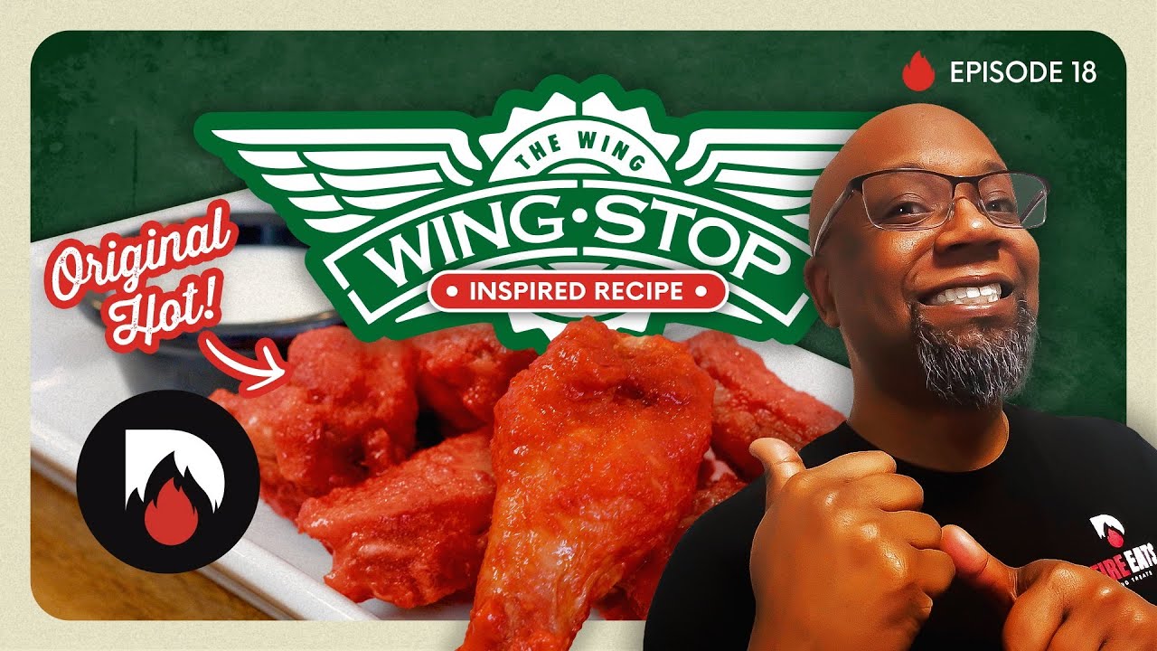 Приготовьте острые крылышки WingStop и соус ранч дома | Рецепт по образцу!