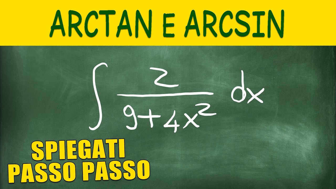 Integrali di Funzioni Composte con Arctan e Arcsin - 5 Esercizi Svolti