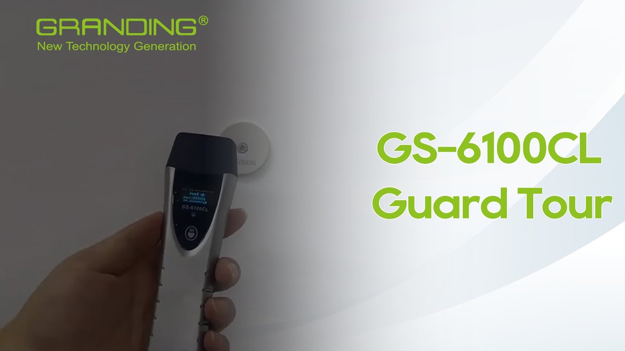 GS-6100CL Guard Tour | Smart OLED Display Patrol System for Modern Security Teams #guardtoursystem