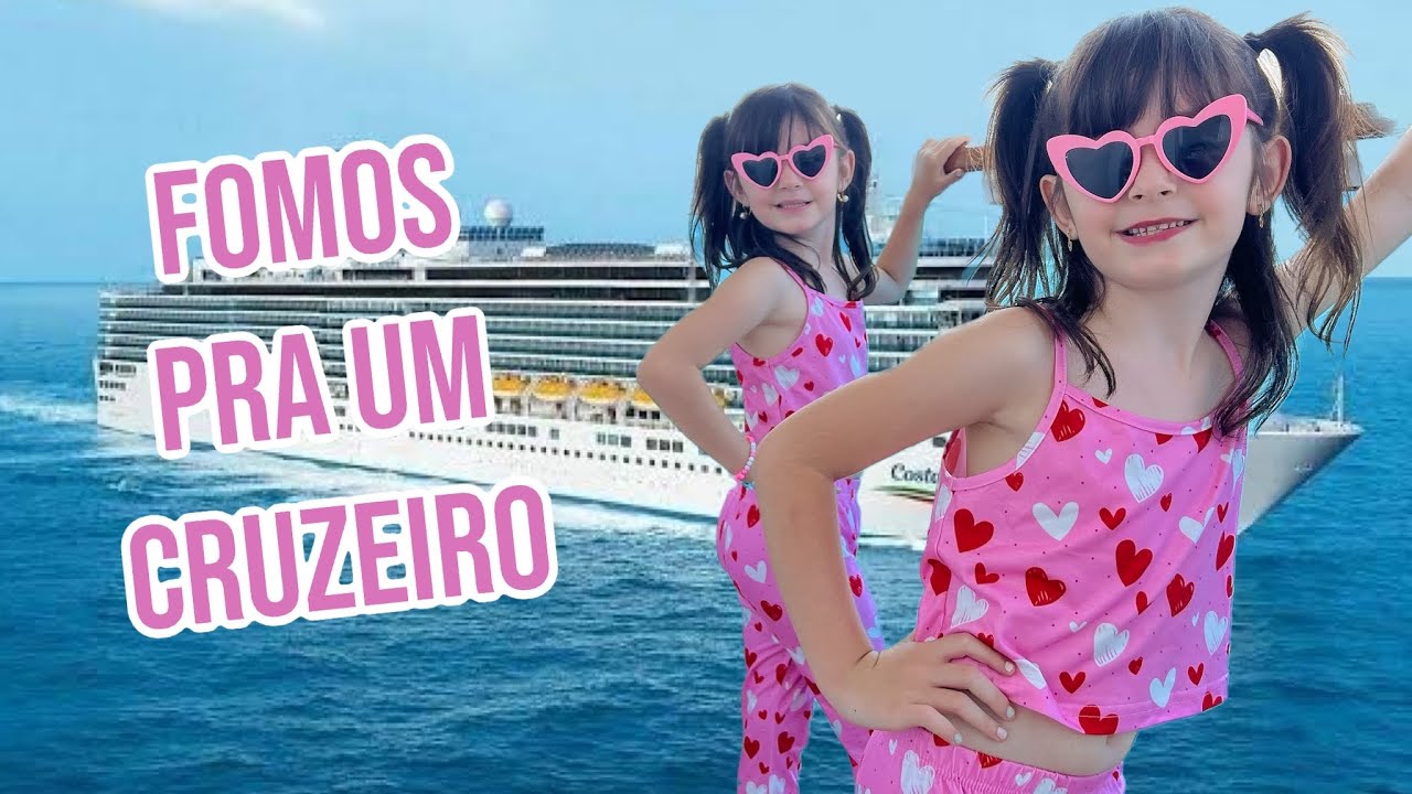 FOMOS VIAJAR DE CRUZEIRO - Viagem de férias | Jéssica e as Gêmeas