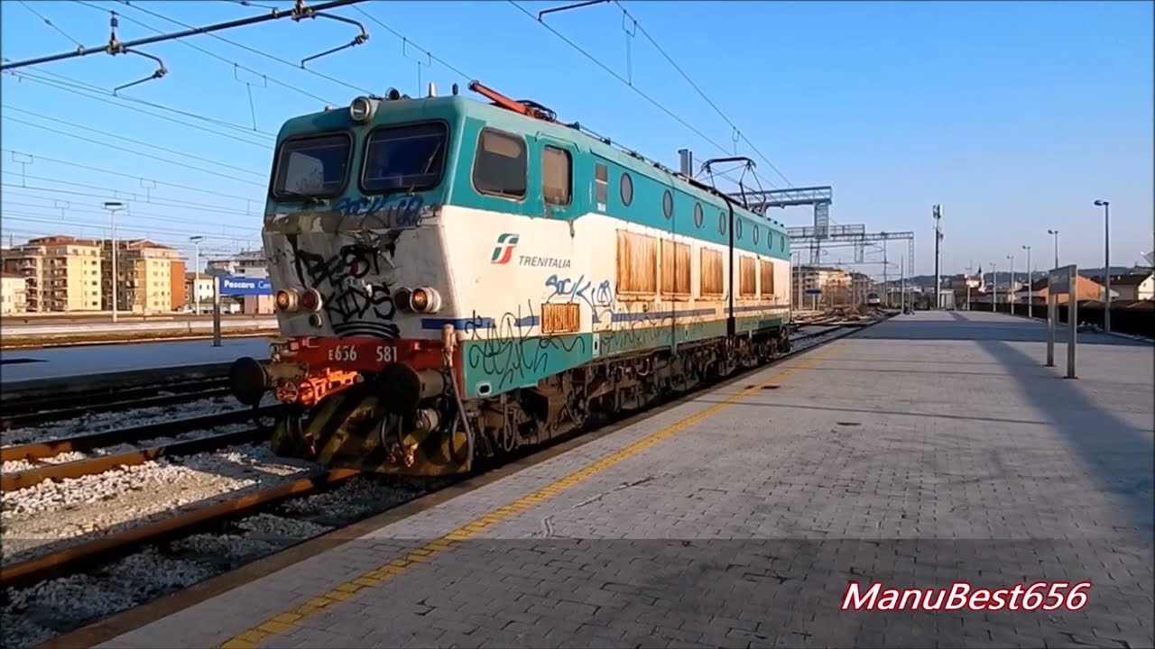 LA FINE DI UN'ERA, I LOCOMOTORI ELETTRICI FS E.656 / E.655 VANNO IN PENSIONE [ PARTE 2 ]