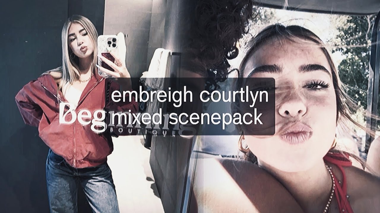 Embreigh Courtlyn Mixed Scenepack!! *1080p* *no creds needed*