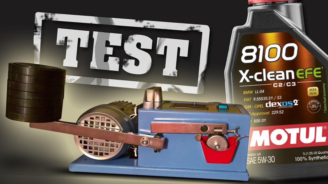 Motul 8100 X-Clean EFE 5W30 Тест моторного масла Piotr Tester