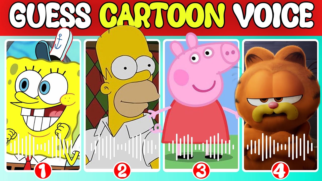 Guess the Cartoon Voice Quiz