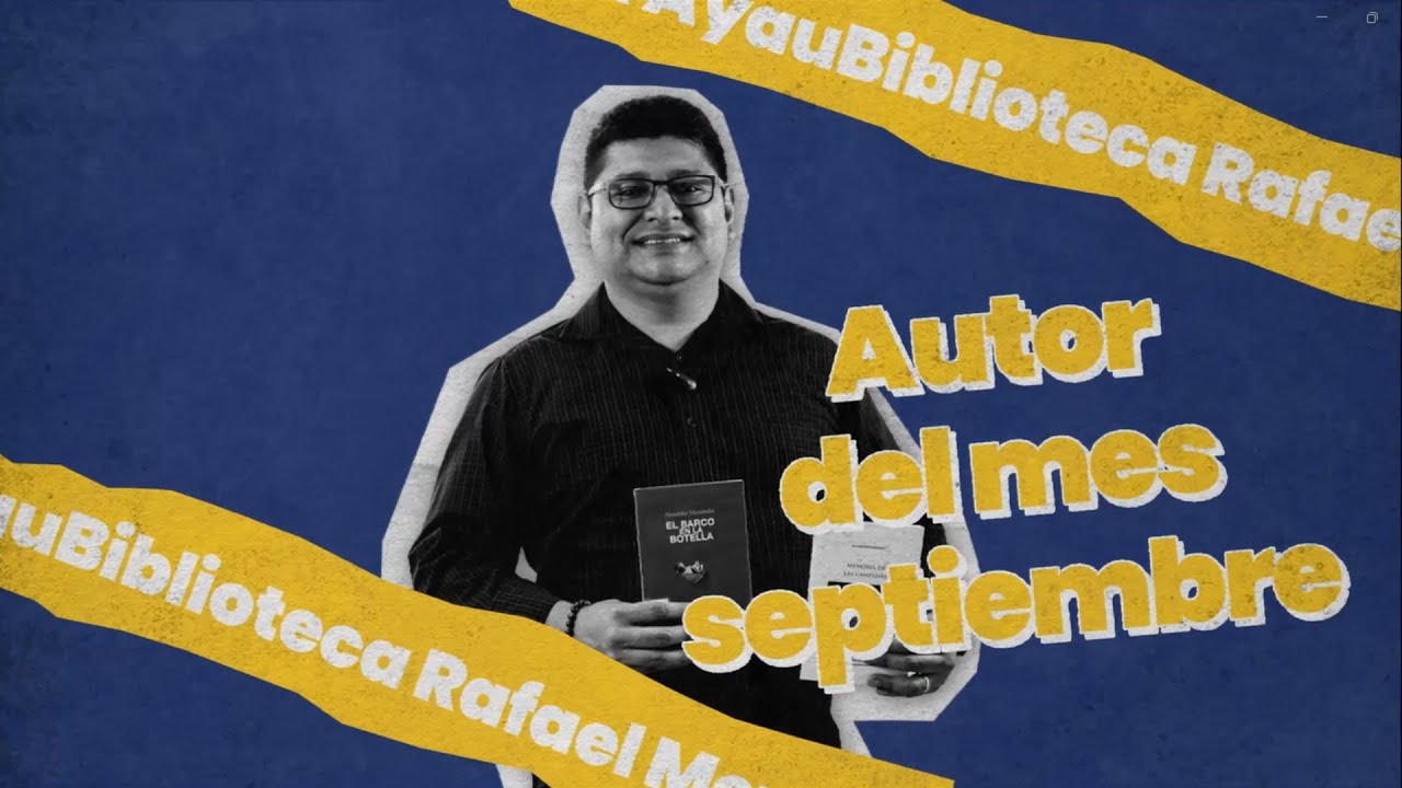 Autor mes de septiembre - Alexander Hernández