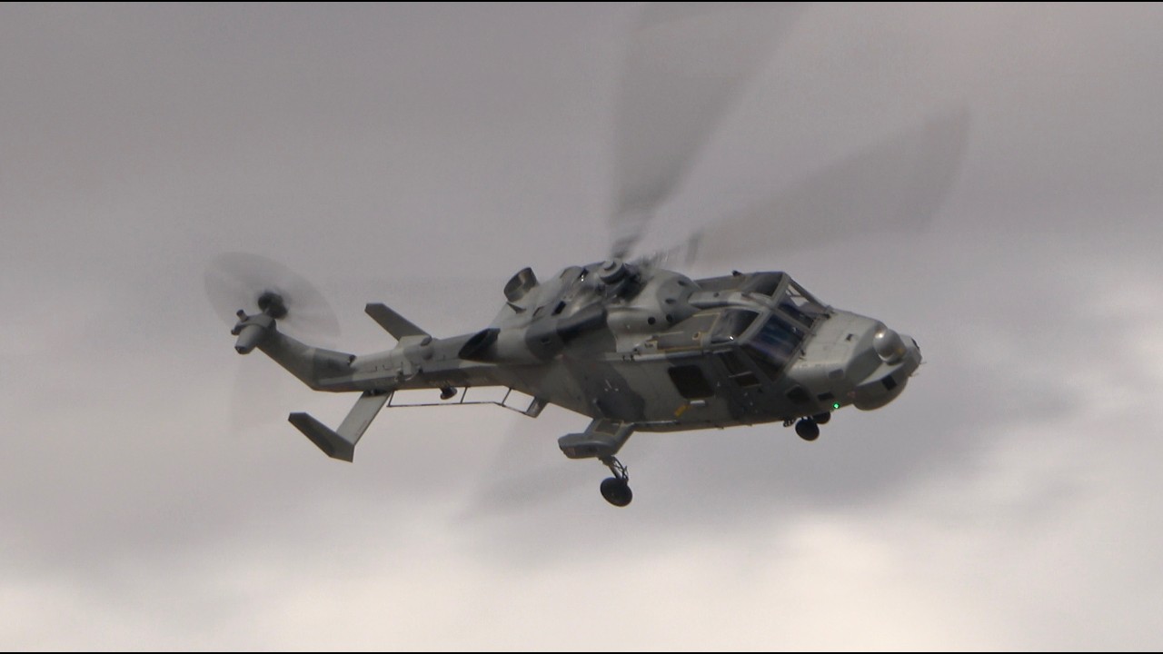 Royal Navy 'Black Cats' - 2 Leonardo Wildcat HMA2s -Royal International Air Tattoo 2025 RAF Fairford