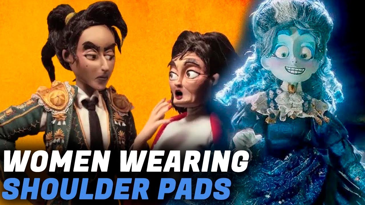 Adultswim's new stop-motion series | Women wearing shoulder pads
