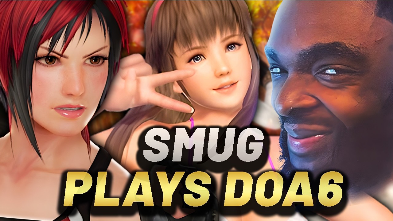 Я научил SMUG играть в DOA6 (забавные первые матчи)