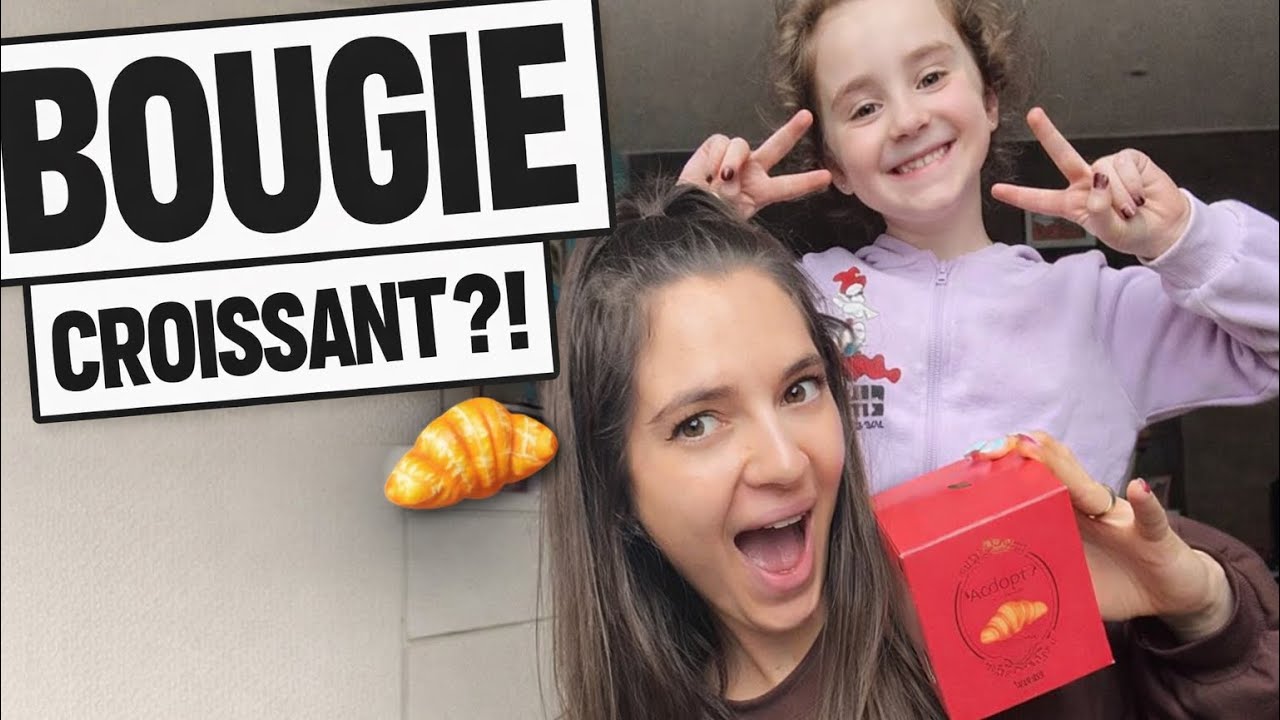 Une bougie qui sent le CROISSANT ?! 🥐😳