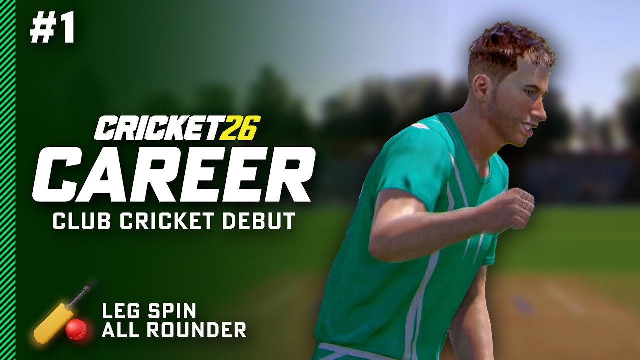 СОВЕРШЕННО НОВОЕ ПУТЕШЕСТВИЕ — РЕЖИМ КАРЬЕРЫ CRICKET 26 №1