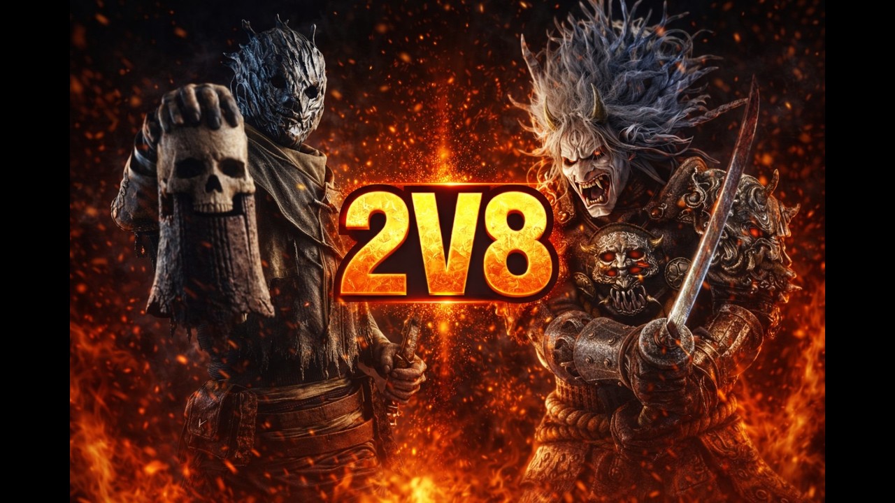 DBD 2V8 Mode is PURE TERROR 😈 | No One Survived This Match! #DBD #2V8 #DeluxeGaming
