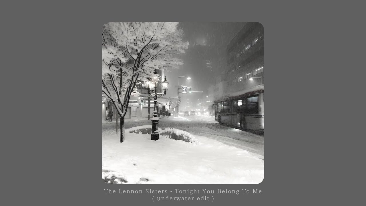 The Lennon Sisters - Tonight You Belong To Me ( underwater edit )