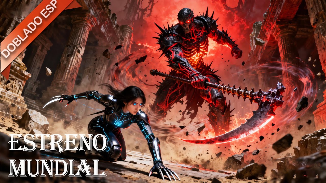 【Doblado al Españo】Comandante mecha femenina persigue monstruos alienígenas.