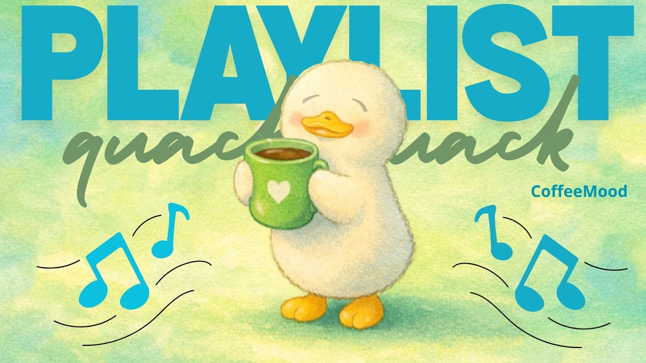 Coffee Pulse ☕ | A Playlist for Easy Energy and Cozy Mornings | quack quack..