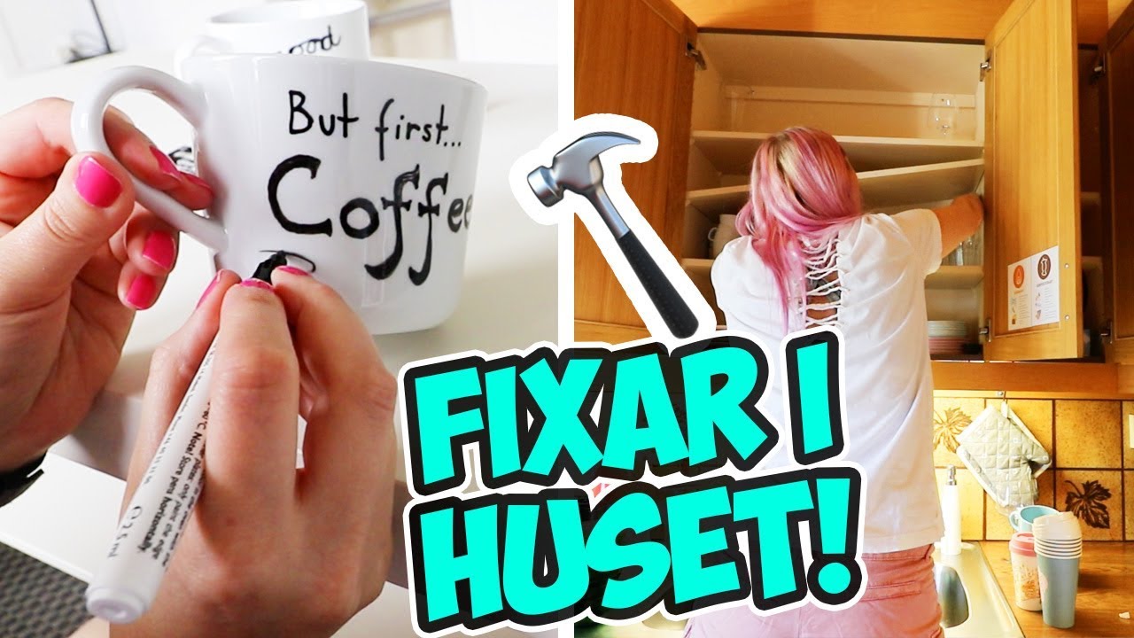DIY-muggar och fixar på huset! 🏡