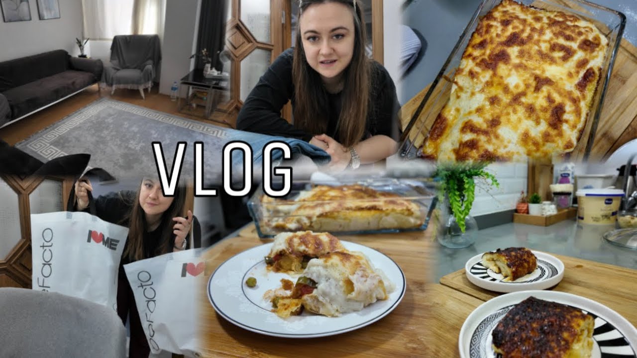 BOL BOL MUTFAKTAYIZ | BİRAZ ALIŞVERİŞ YAPTIK,NELER ALDIM,PRATİK VE MİSAFİRLİK TARİF,GÜNLÜK EV VLOG