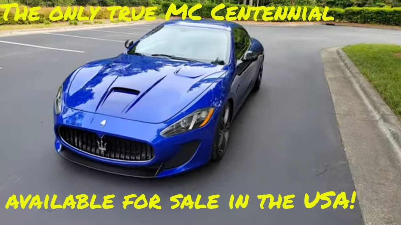 The Centennial Edition 100 Maserati Granturismo MC is both blissful (inside) and fierce (outside)