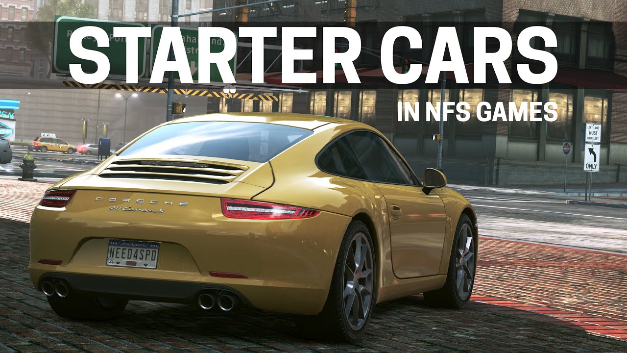 All Starter Cars in NFS Games (2002-2019)