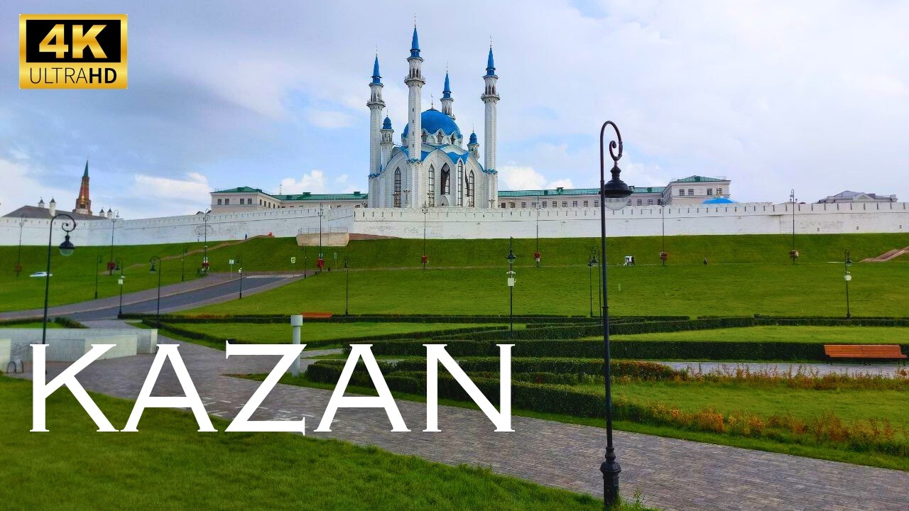 Kazan, Russia - Walking Tour 4K