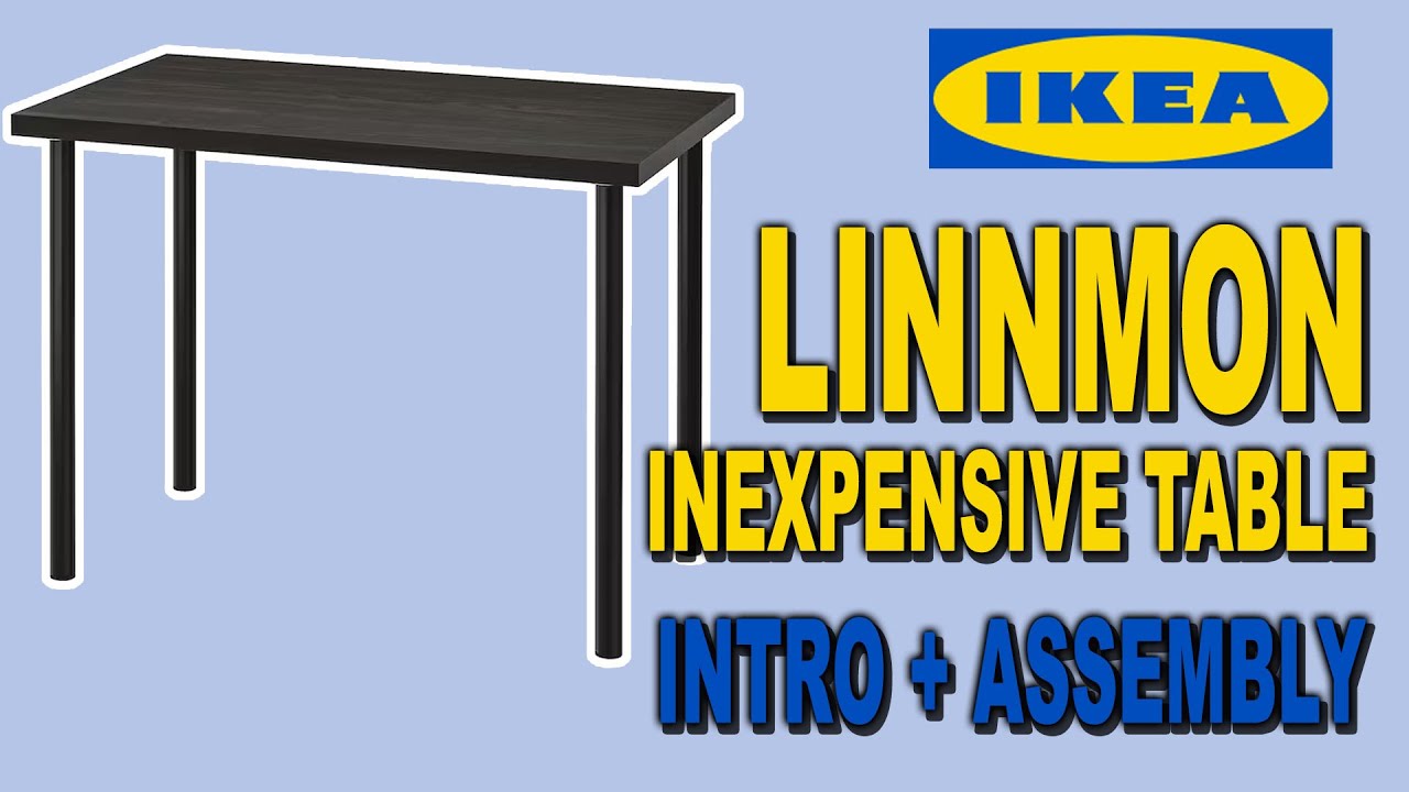 LINNMON + ADILS Ikea Cheap Table Assembly | Clueless Dad
