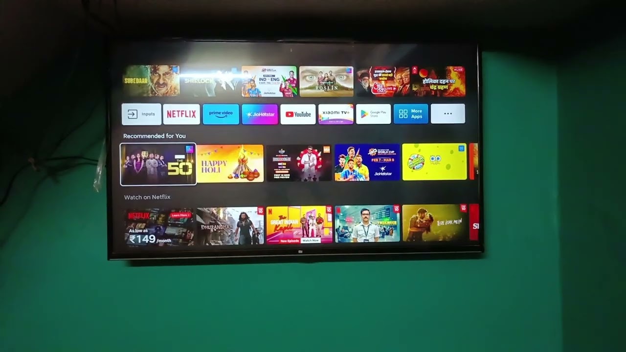 Xiaomi tv 4x. Boot test  2019 model 4k ultra hd