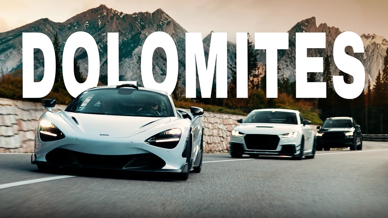 No Limit Supercar Rally Dolomites | 4K