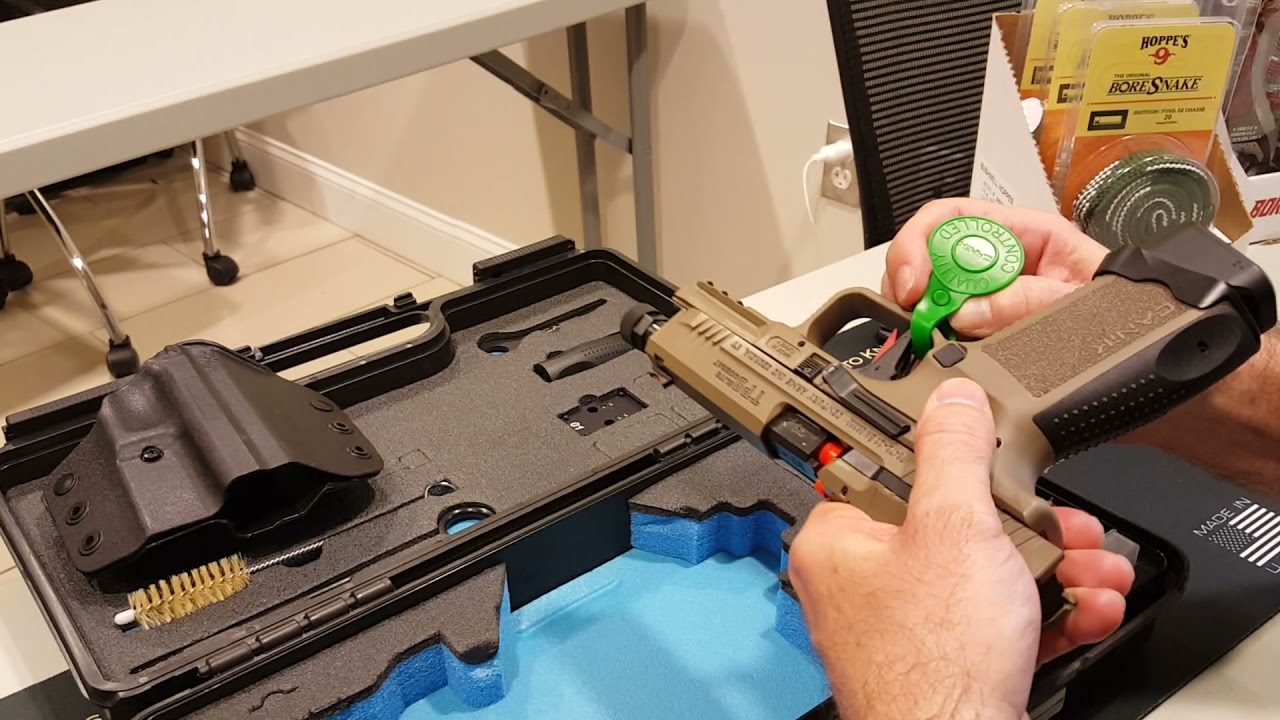 New Canik TP9 Elite Combat un-boxing