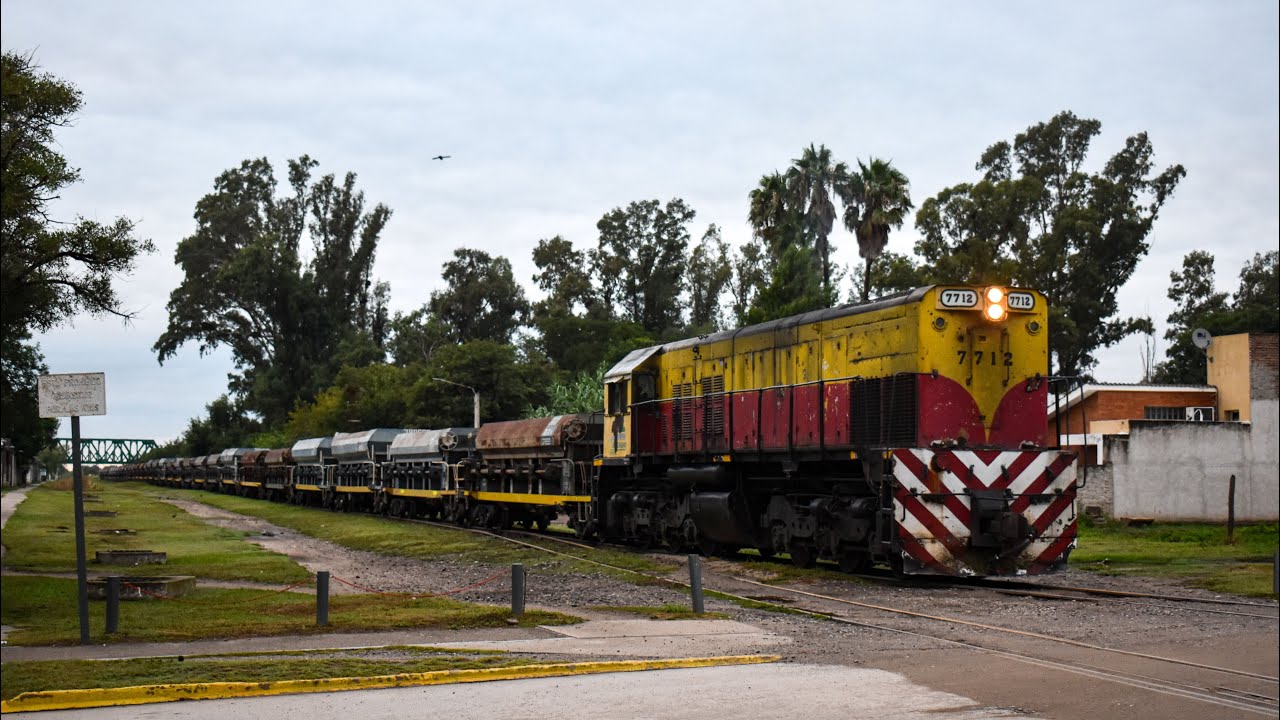 ¡G22 7712 Ingresando y maniobrando en Rio Primero!