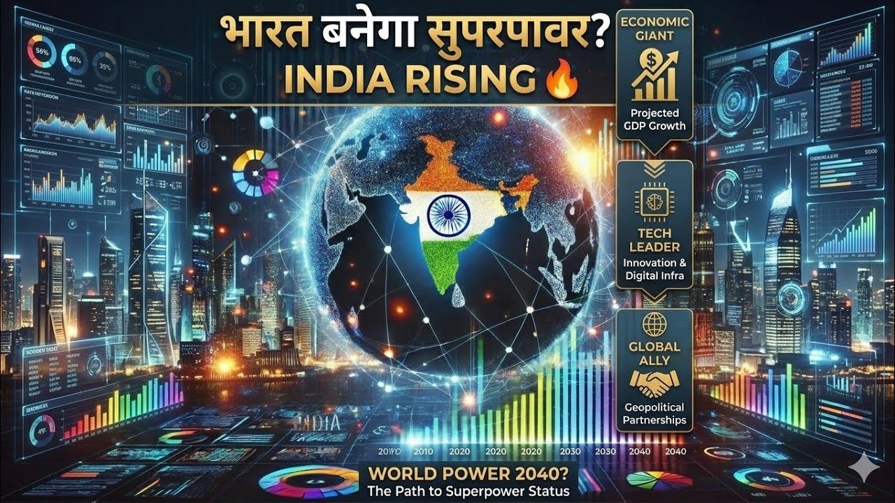 Will India be the Super Power? India's strength in world geopolitics #indiasuperpower #geopolitics 